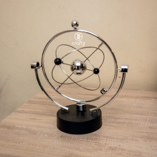 Kinetic Orbital Revolving Gadget Perpetual Motion Desk Art