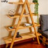 Cypress A-Frame Books and Decor Shelf