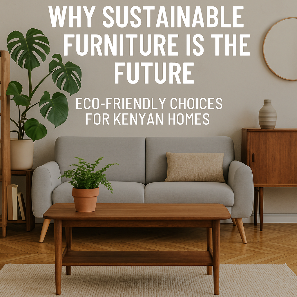 Why Sustainable Furniture Is the Future: Eco-Friendly Choices for Kenyan Homes